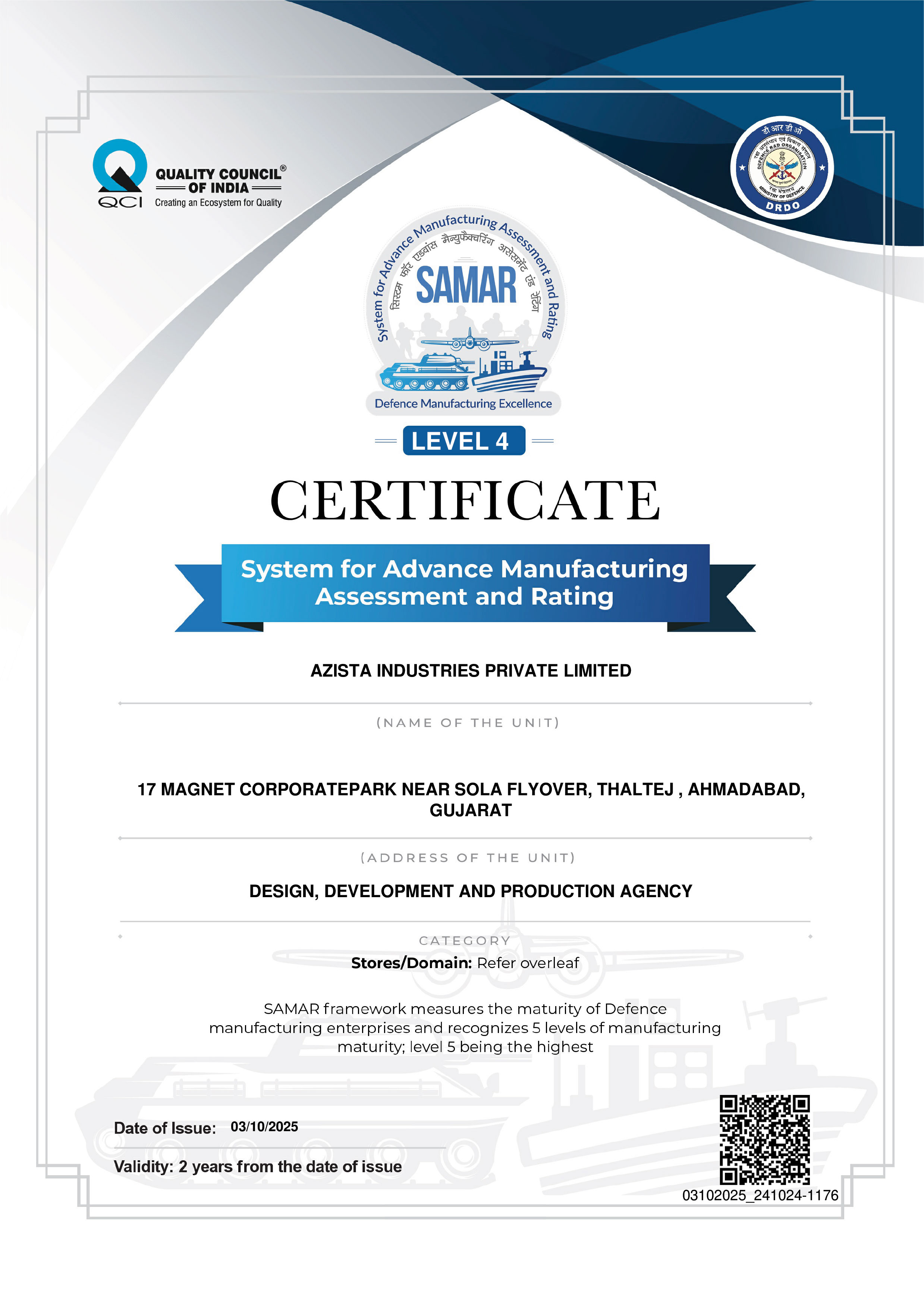 certifications